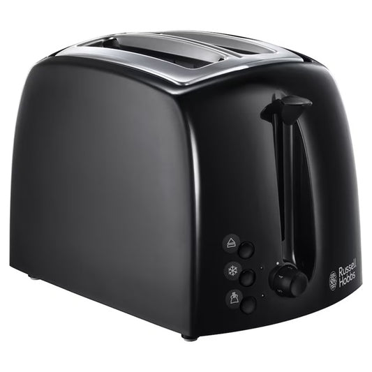 Russell Hobbs Textures Toaster 2 Slice - Black, White (21640)