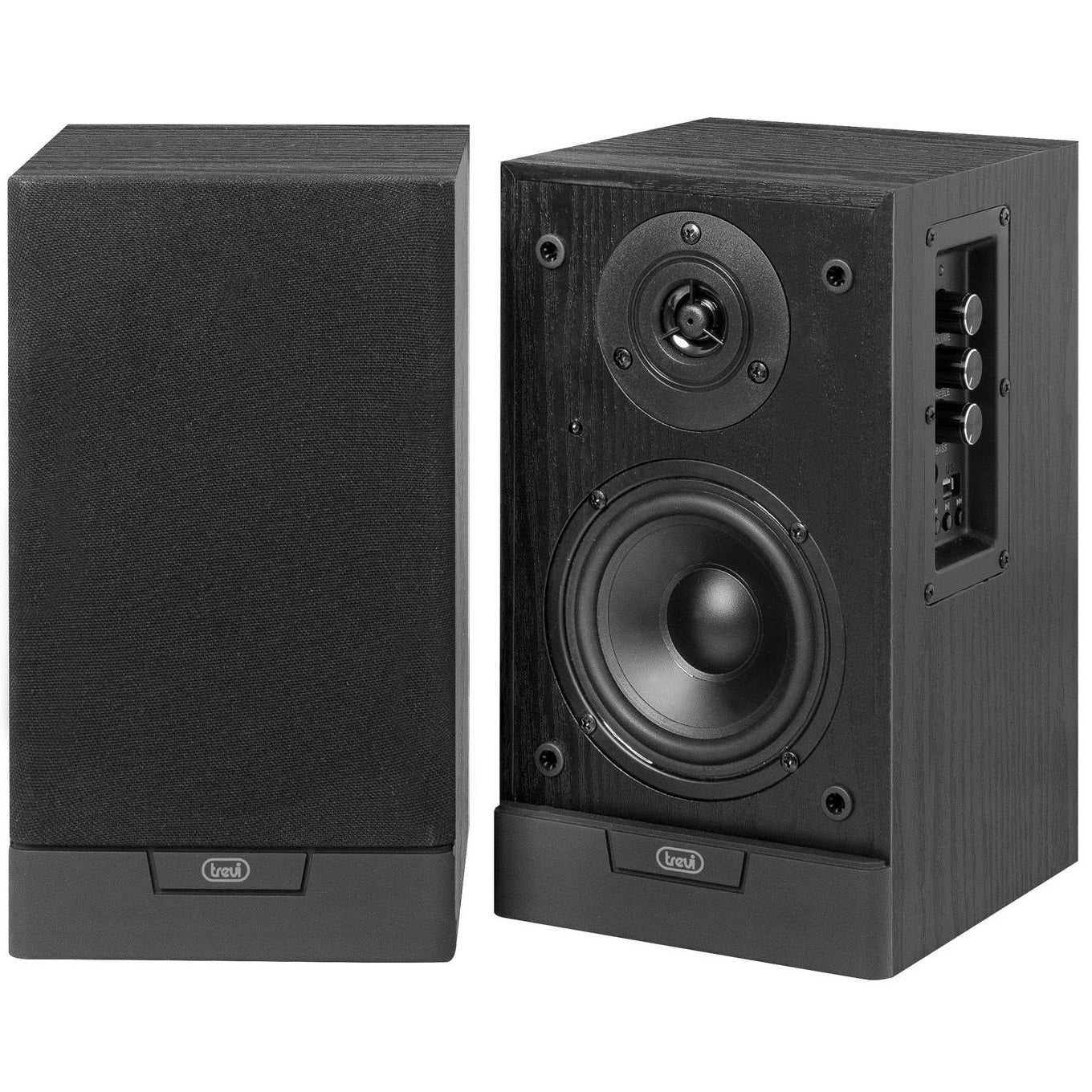 Trevi Amplified Speakers - 2.1ch, Subwoofer, 70W, USB, Micro-SD, Bluetooth - Black (AVX575BT)