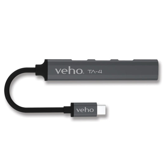 Veho TA-4 Multi-Port Mini Hub with USB 3.0 (VAA-650-TA4-USB-C)