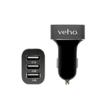 Veho Triple USB 5V 5.1A Car Charger (VAA-010)