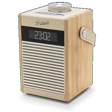 Roberts Rambler Midi - DAB+ Radio, Retro Style, Portable Bluetooth Speaker, Alarm - Navy Blue, Duck Egg, Pastel Cream