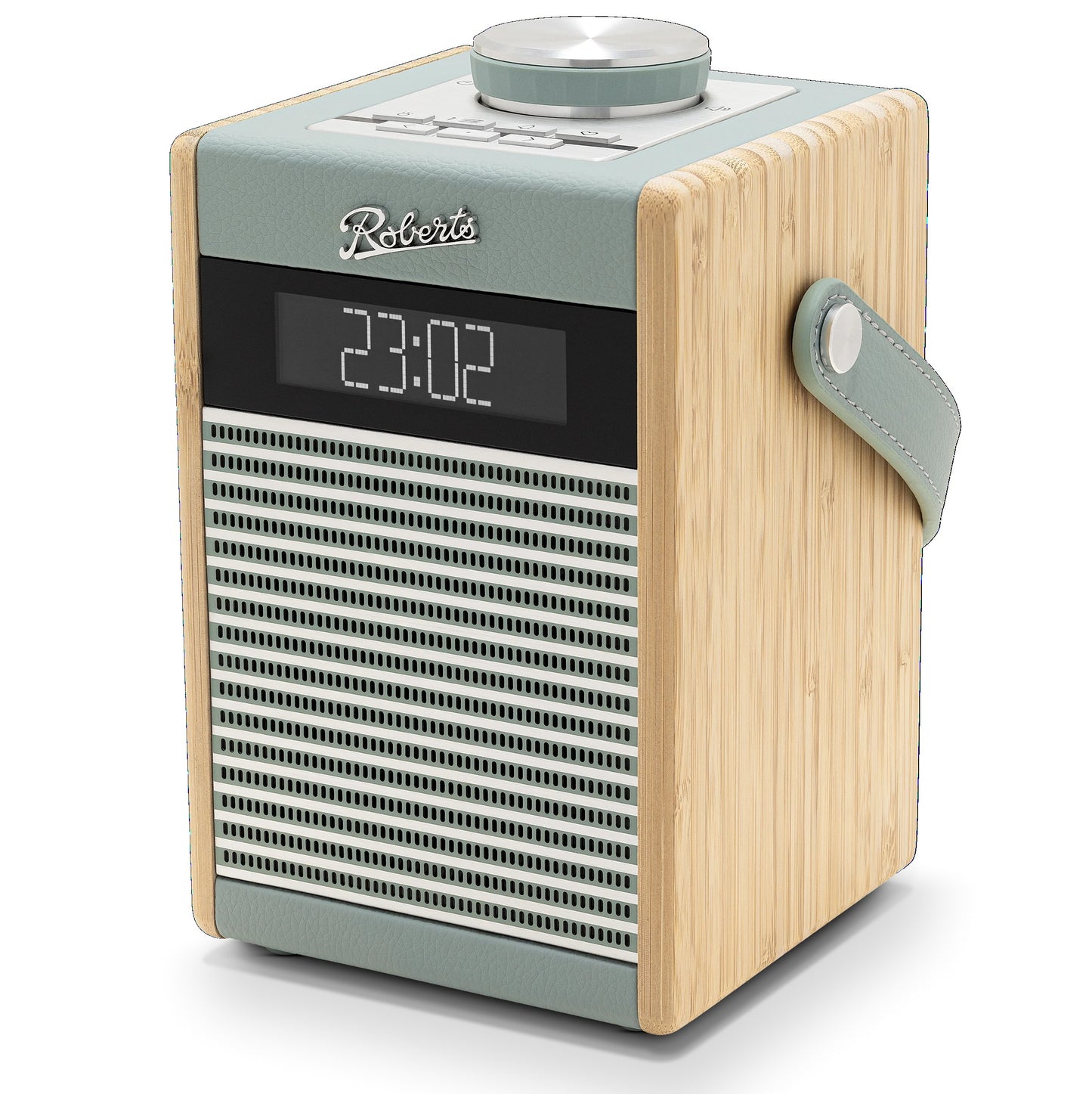 Roberts Rambler Midi - DAB+ Radio, Retro Style, Portable Bluetooth Speaker, Alarm - Navy Blue, Duck Egg, Pastel Cream