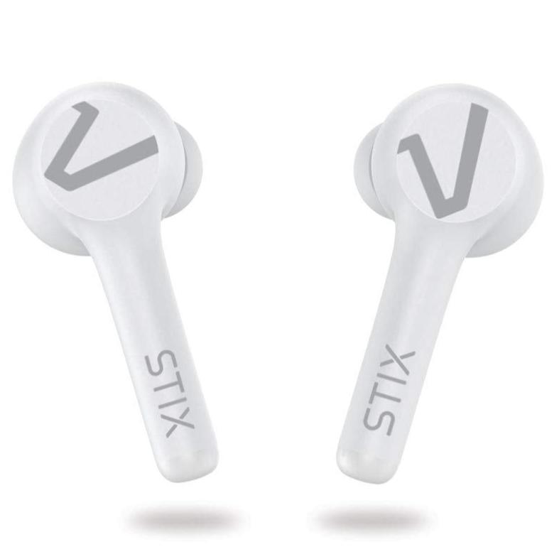 Veho True Wireless Earphones STIX - White, Black (VEP-114-STIX-B)