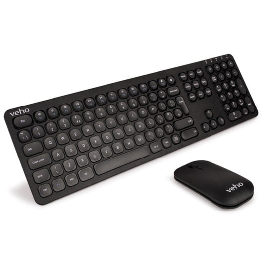 Veho HUT8 WZ-1 Slimline Wireless Keyboard & Mouse Combo (VHK-001-WZ1)