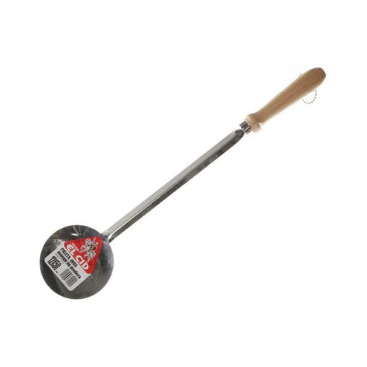 Stainless Steel Stirer/Skimmer with Wooden Handle - sizes 50cm, 65cm