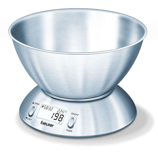 Beurer Digital Kitchen Scale with Stainless Steel Bowl KS54 (708.40)