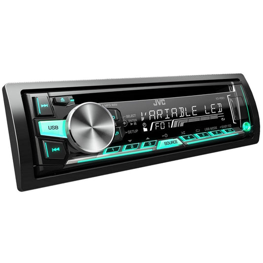 JVC Digital Car Stereo with FM Radio, Bluetooth, CD, USB and AUX-in (KD-R561)