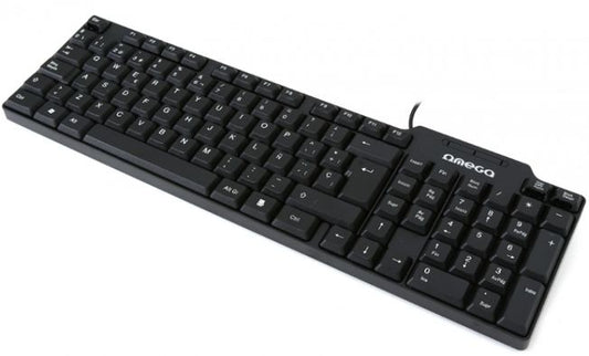 Omega PC and Tablet Keyboard with USB to MicroUSB Adapter