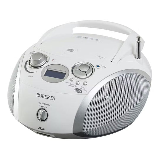 Roberts Zoombox 3 Boombox - DAB+ Radio, CD and USB player
