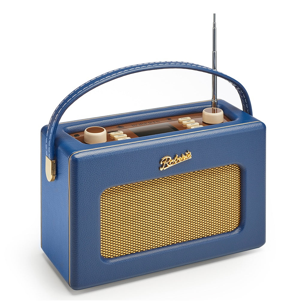 Roberts Revival iStream 3 DAB+ Radio with Bluetooth, Built-in Spotify Streaming and Alexa Voice Command - Blue, Red