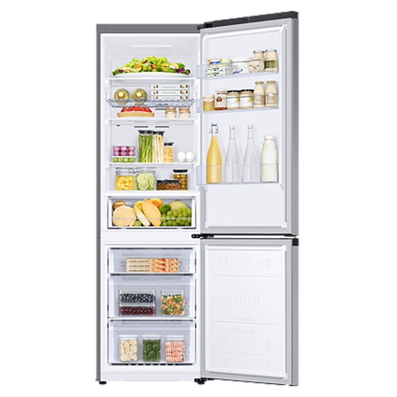 Samsung Fridge Freezer 2 door Silver including 5 Year Warranty Parts and Labour (RB36T602ESA)