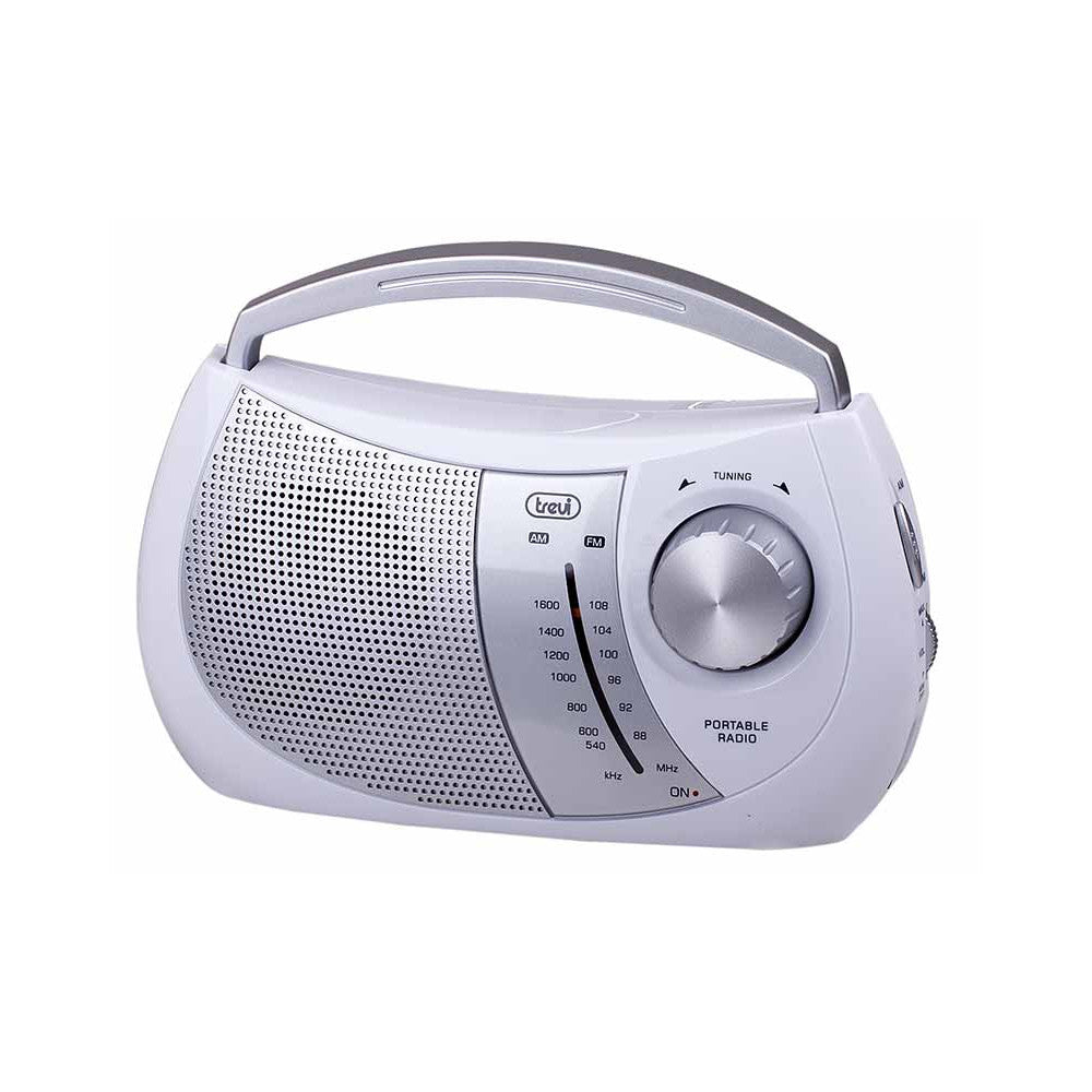 Trevi Portable FM Radio - White, Black (RA764)
