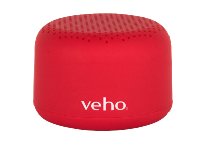 Veho M3 Bluetooth Wireless Speaker - Orange, Red, Black, Aqua (VSS-403-M3)