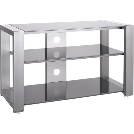Soundstyle 3 Shelf TV Table 1060mm Silver (ST310-S)