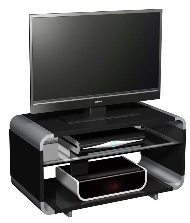 Aura TV Table Black 800mm (AUR800-B)